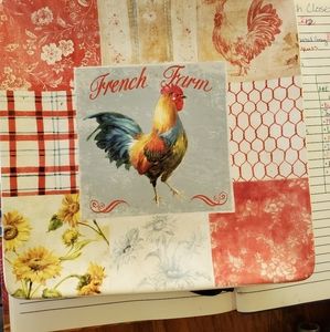 Certified International Rooster Dinner Plates